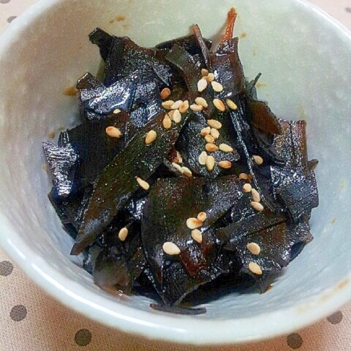 出汁がら昆布と海苔の佃煮で✿昆布と海苔の佃煮❤